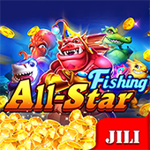 All Star Fishing bouncing ball game