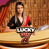 Lucky 7 bouncing ball game