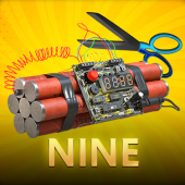 Nine bouncing ball game