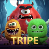 Tripe bouncing ball game